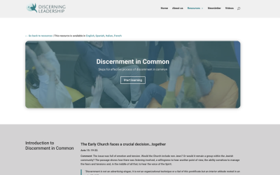 Discernment in Common step-by-step