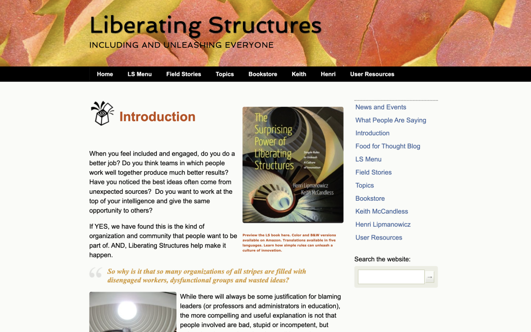 Liberating Structures